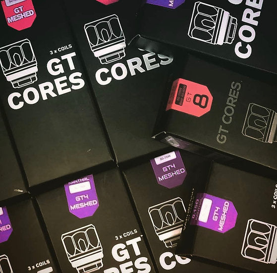 Assorted Vaporesso GT Core Coils - Optimal Performance including GT8 and GT Meshed coils, ideal for customized vaping styles.