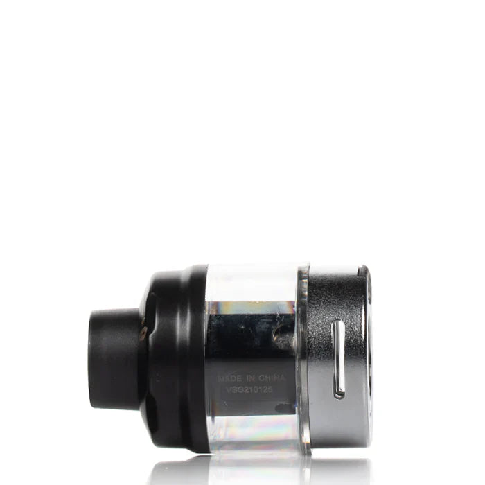 Side profile of Vaporesso SWAG PX80 Replacement Pod with visible fill line and GTX coil slot, 4mL e-liquid capacity.