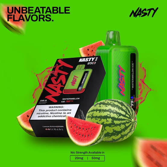 NASTY BAR 8500 PUFFS DISPOSABLE VAPE