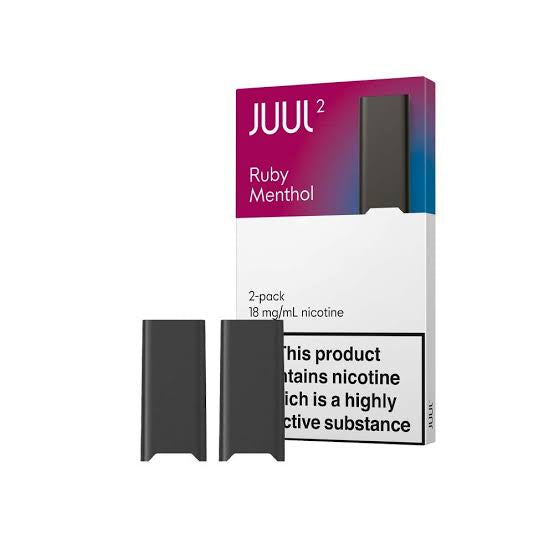 Ruby Menthol JUUL2 Pods 18mg