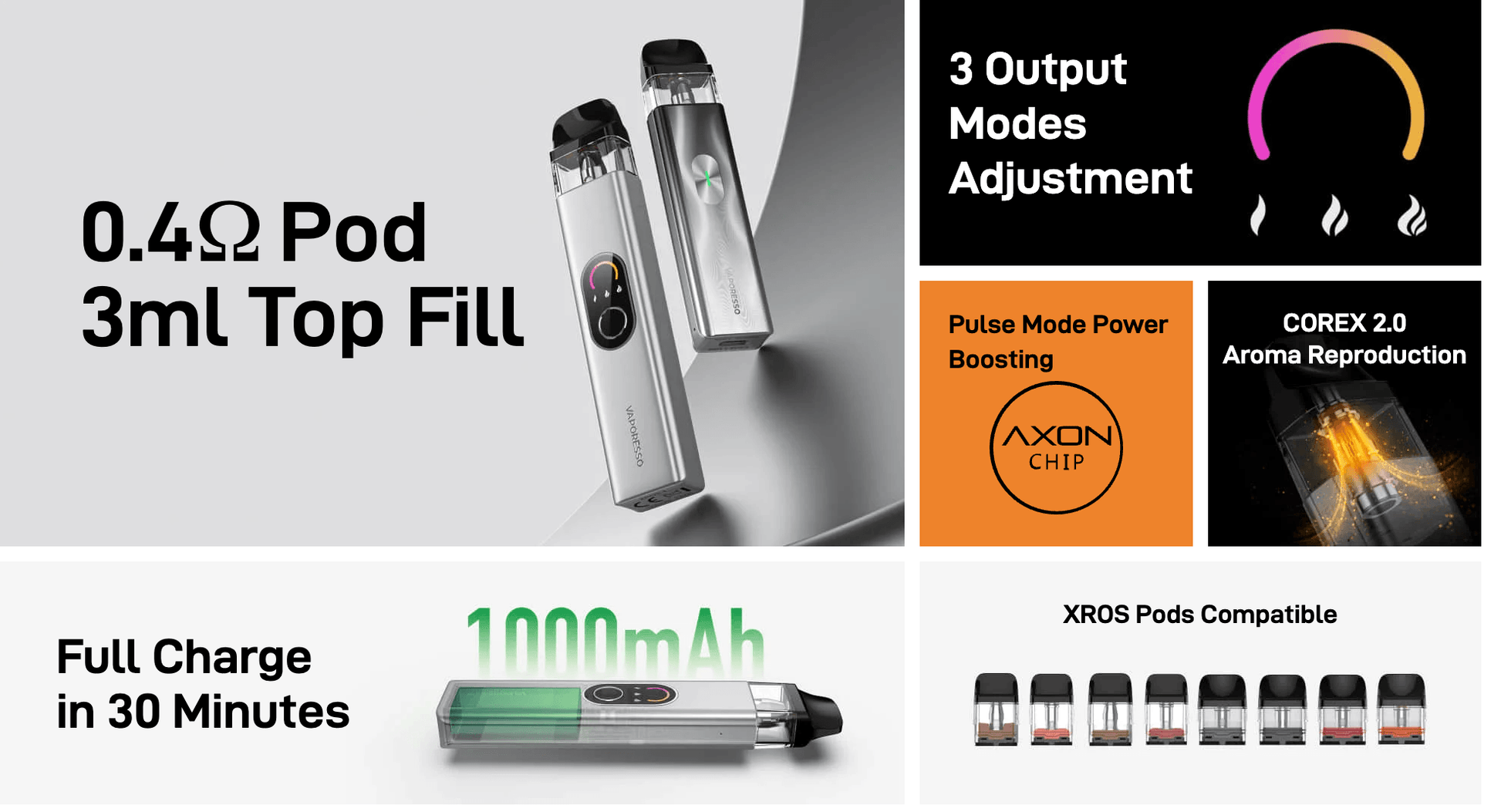 Vaporesso xross 4