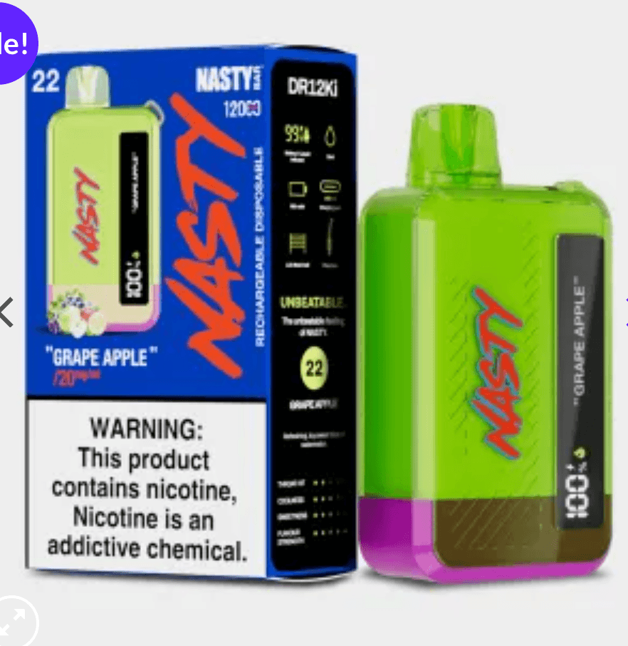 Nasty 12000 puffs 20mg