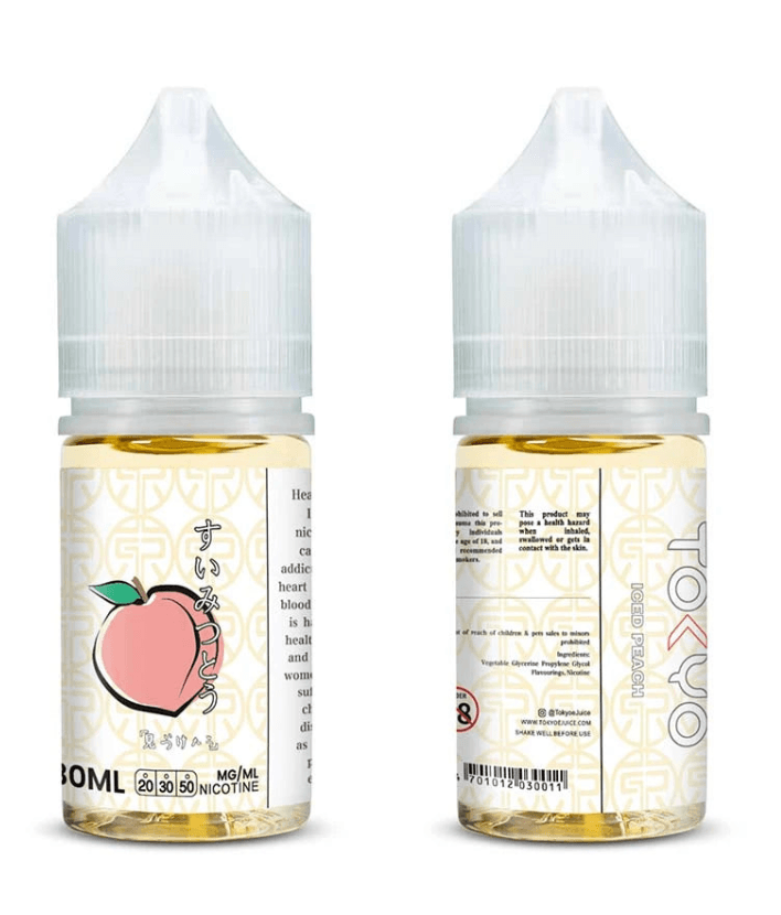 Indulge in the refreshing Tokyo Iced Peach Melon from India Vape Store! This premium e-liquid blends the luscious sweetness of ripe peaches and juicy melons with a blast of icy coolness for an exhilarating vape experience. Each puff delivers a smooth, fruity inhale followed by a crisp, frosty exhale—perfect for those who love a balanced mix of fruit and menthol.