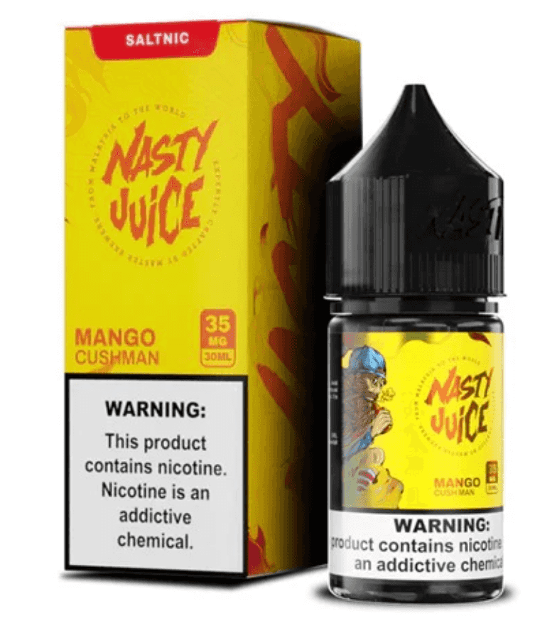 Elevate your vape with NASTY NIC SALT - 50MG. Designed for ultimate satisfaction, this potent nic salt offers a smooth 50mg nicotine salt delivery and the signature deliciousness of Nasty Nic Salt e-liquid. Perfect for those craving a strong nic salt experience.