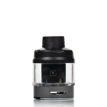 Front view of Vaporesso SWAG PX80 Replacement Pod showing transparent 4mL tank and magnetic base for GTX coils.