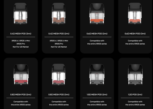 Vaporesso Xross Replacement Pods