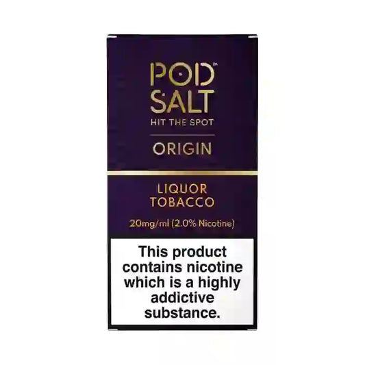 POD SALT ORIGIN LIQUOR TOBACCO 30ML